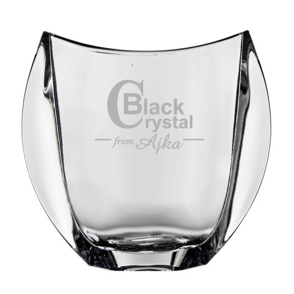 Company logo or longer custom text on crystal products (1008).