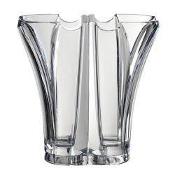 Modern * Lead crystal Love vase 22 cm (Double15014)