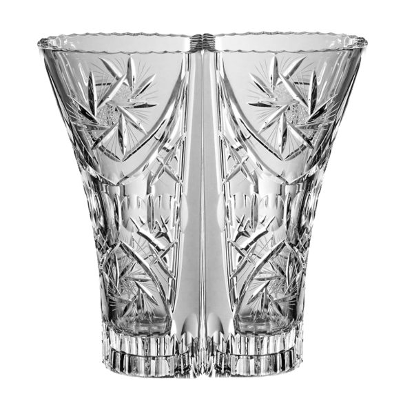 Victoria * Lead crystal Love vase 22 cm (Dupla16114)