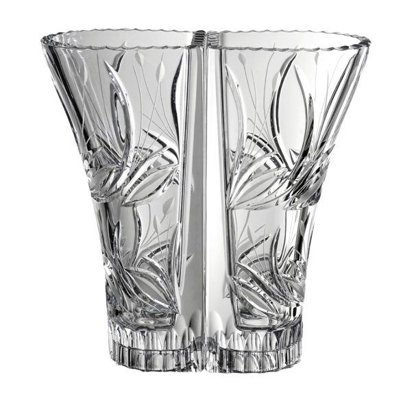Viola * Lead crystal Love vase 22 cm (Dupla16214)